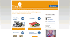 Desktop Screenshot of abc-scan.de